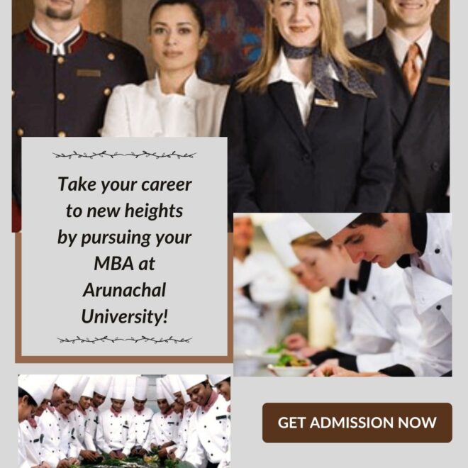 Take your career to new heights by pursuing your MBA at Arunachal University!