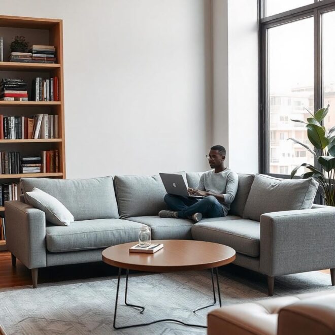 Choosing an Perfect L-Shaped Sofa for a Studio Apartment