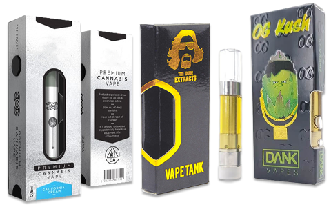 Custom Dank Vape Cart Packaging