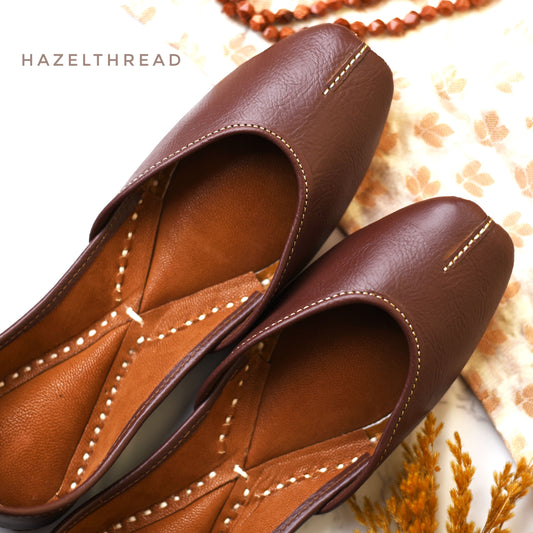 The Versatile Charm of Brown Punjabi Juttis You Need to Own