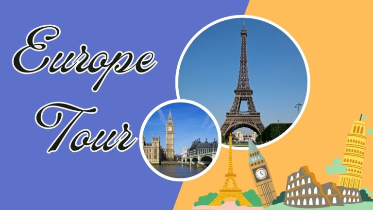 Explore Europe Tour: Stunning Paris, France and Switzerland