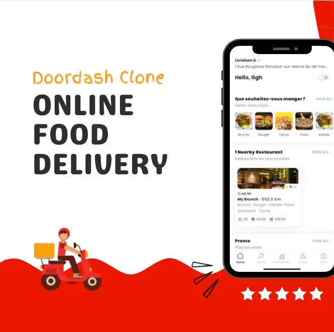 What Makes a DoorDash Clone an Ideal Solution for Your Food Delivery Startup?