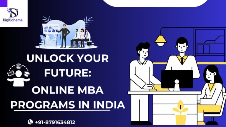 Unlock Your Future Online MBA Programs in India