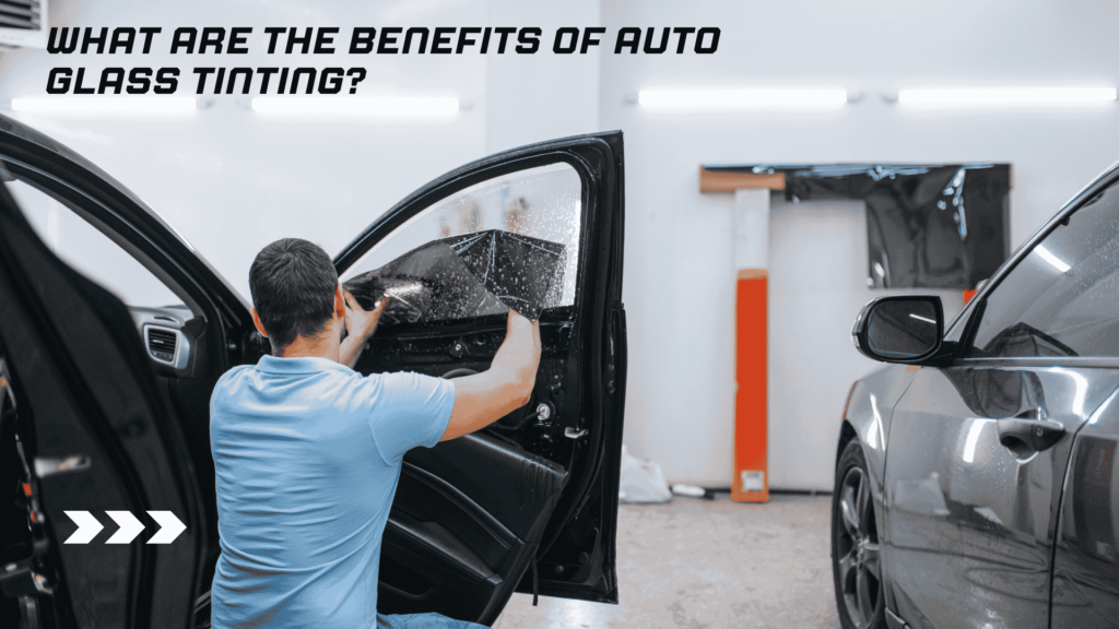 Auto glass tinting