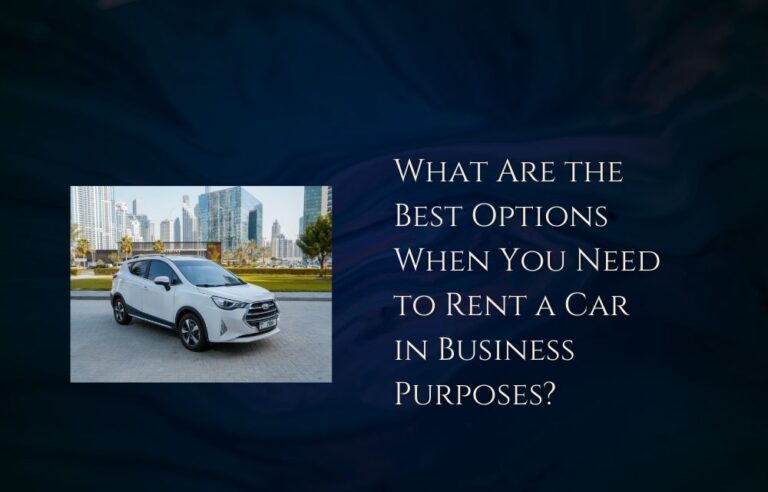 What Are the Best Options When You Need to Rent a Car in Business Purposes?