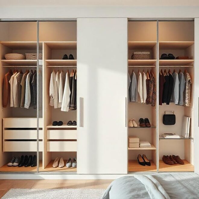 How to Pick Wardrobes with Stylish Glass Doors in UAE