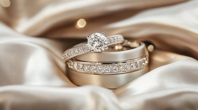 platinum couple rings