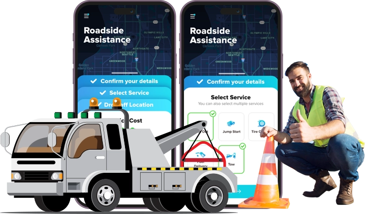 roadside assistance app development