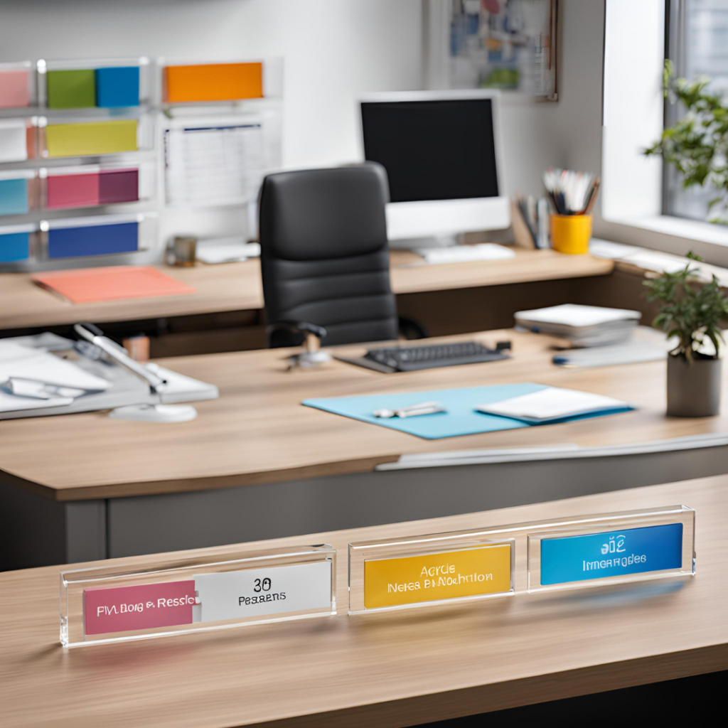 Benefits of using Custom Acrylic Nameplates