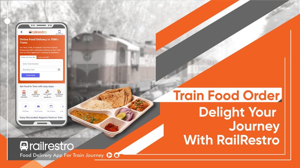 order food on train