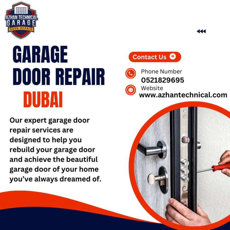 Garage Door Repair Dubai: How to find reliable services?