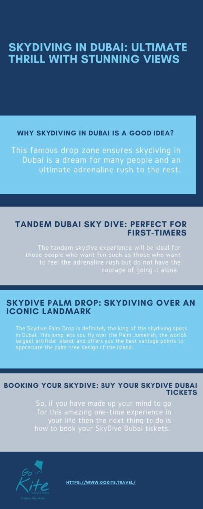 Skydiving in Dubai