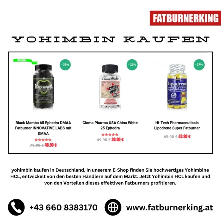 Yohimbin HCl: Der Fatburner, der die schwer abbaubaren Fette verbrennt