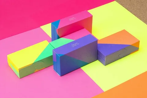 color model packaging designs