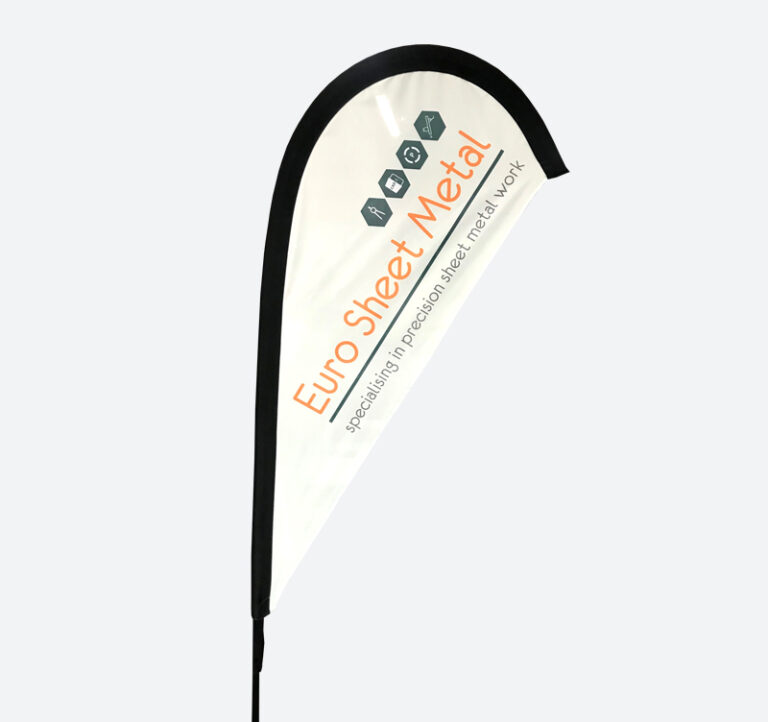 Teardrop Flags: A Stylish and Durable Advertising Solution