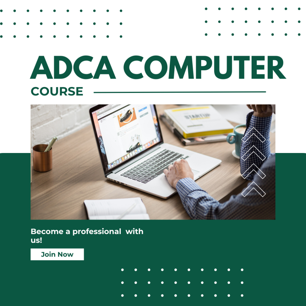 adca computer course