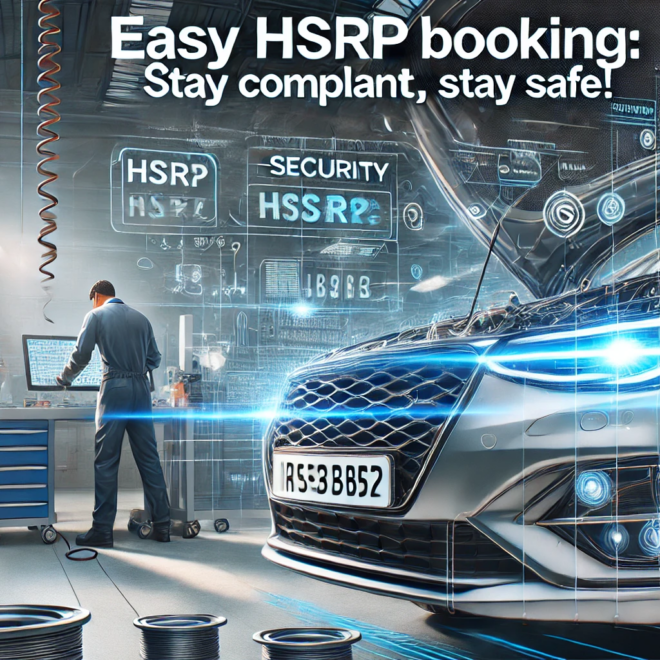 Book My HSRP: A Step-by-Step Guide for Vehicle Owners