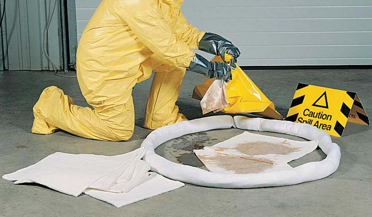 chemical spill trays