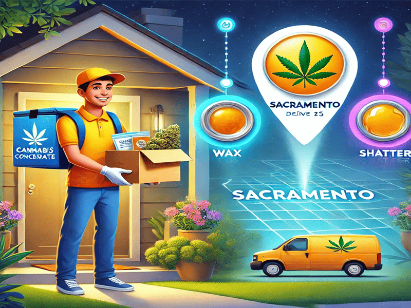 best cannabis concentrate delivery in Sacramento