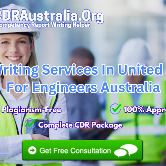 CDR Writing Services in United States for Engineers Australia – 100% AI-Free