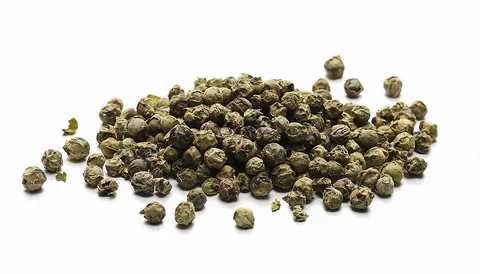 green peppercorns