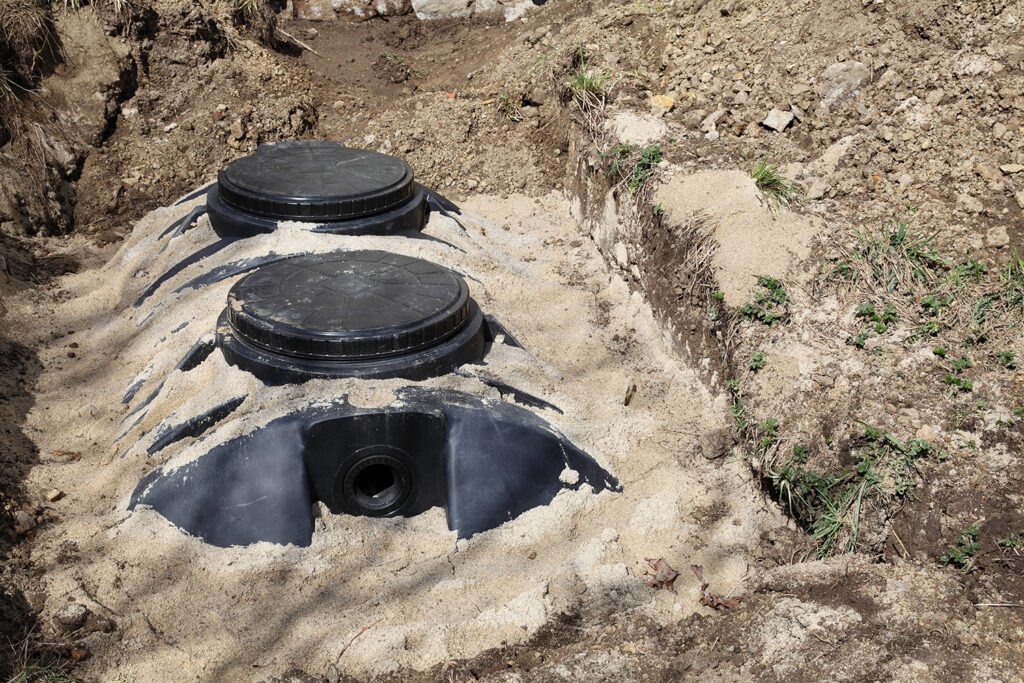 septic tank installation