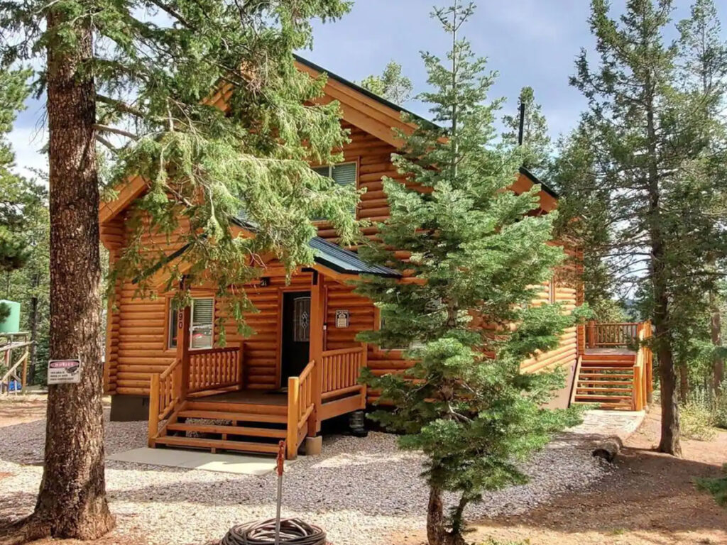 duck creek village cabins, log cabins in utah