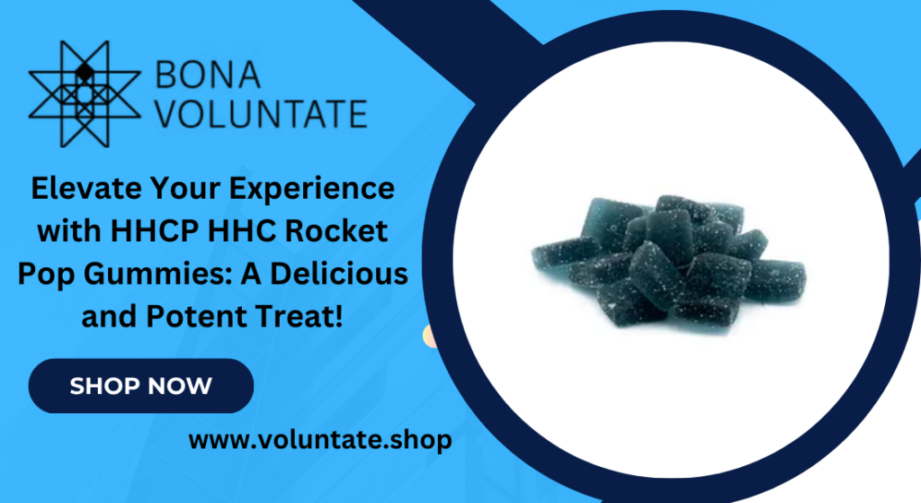 HHCP Kaufen - Rocket Pop Gummies for Relaxation | voluntate.shop