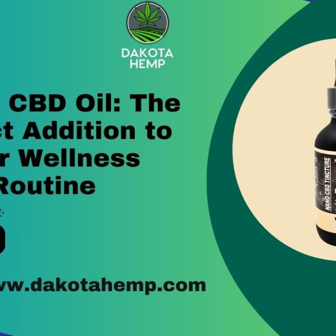 Vanilla CBD Oil The Perfect Addition to Your Wellness Routine