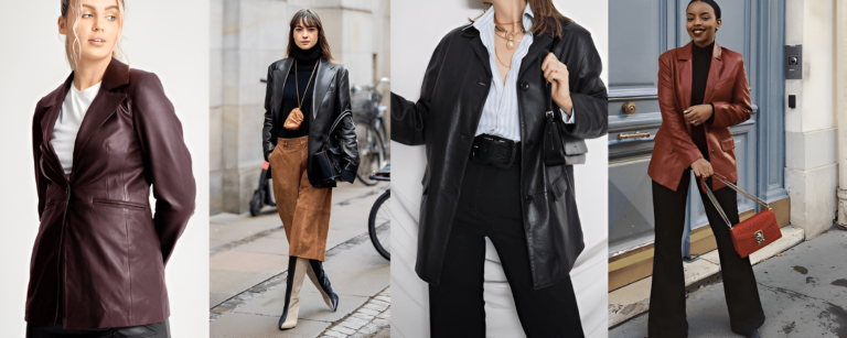 10 Ways to Style a Leather Blazer for Women