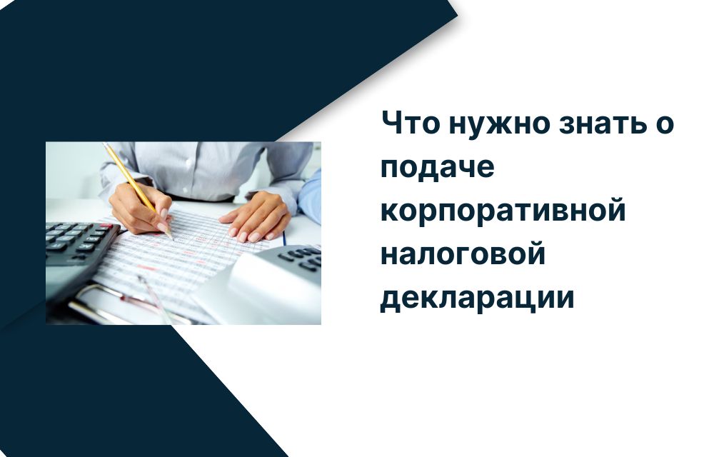 Что нужно знать о подаче корпоративной налоговой декларации