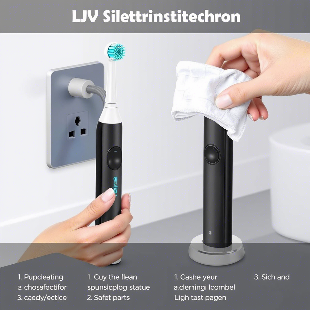 UV Electric Toothbrush with Charging Station