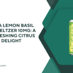 Aura Lemon Basil THC Seltzer 10mg: A Refreshing Citrus Delight