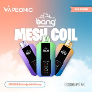 Bang 25000 Puffs Disposable Vape at Vapeonic: The Ultimate Vaping Experience