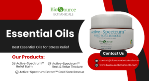 Essential Oils for Stress Relief & Mental Clarity | Biosource Botanicals