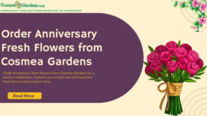 Order Anniversary Fresh Flowers from Cosmea Gardens