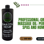 Professional-Grade CBD Massage Oil Perfect for Spas and Home Use