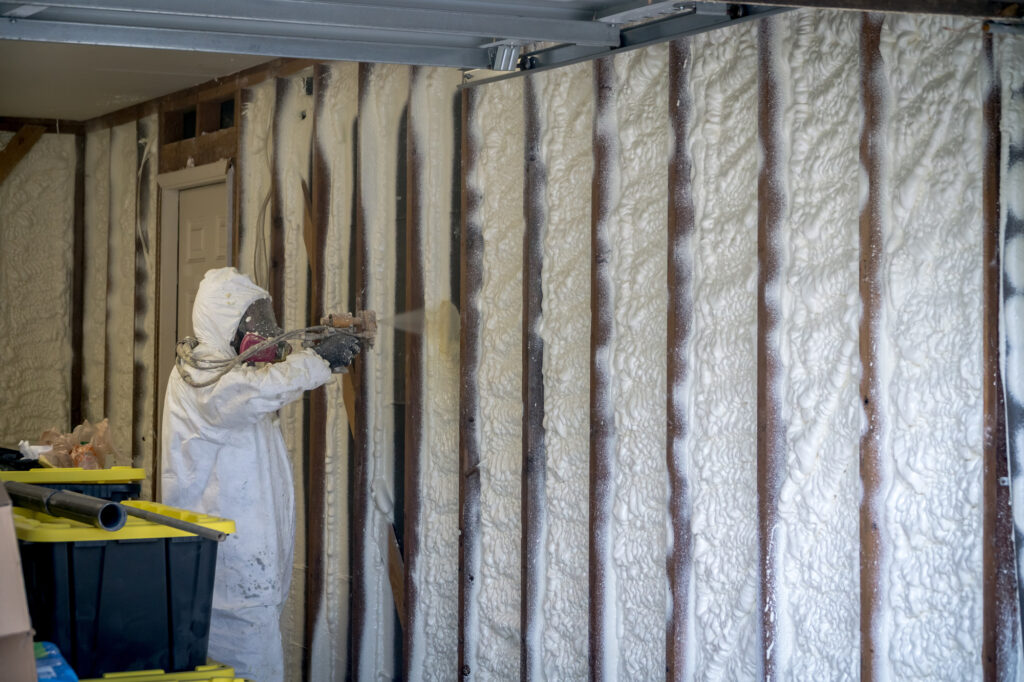 Spray Foam Insulation Installation