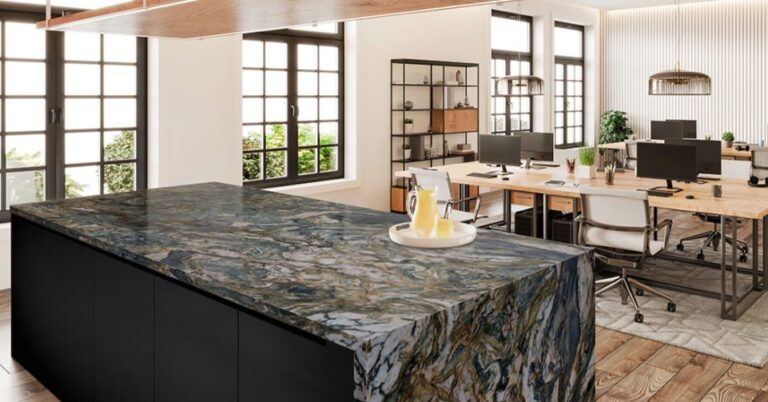 Aqua Fusion Quartzite: The Ultimate Stone for a Luxurious Kitchen Upgrade