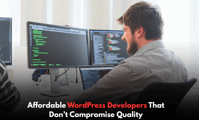 Affordable WordPress Developers That Don’t Compromise Quality