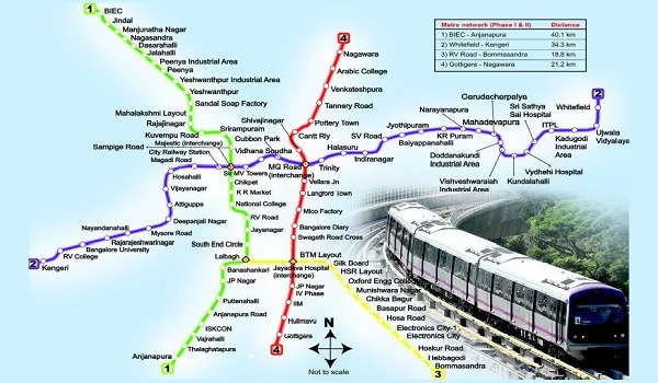 Bangalore Metro Route Map: Timing, Lines, and Stations Guide