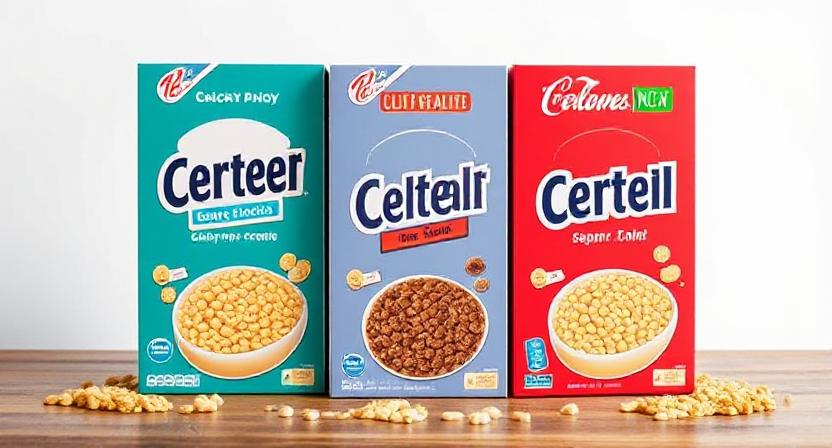 cereal boxes