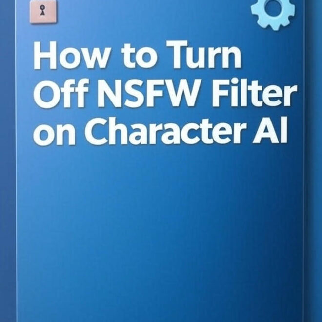 How to Turn Off NSFW Filter on Character AI