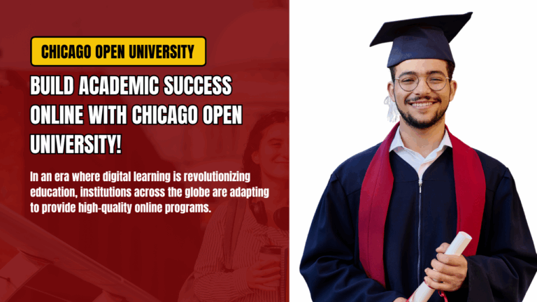 Build Academic Success Online with Chicago Open University!