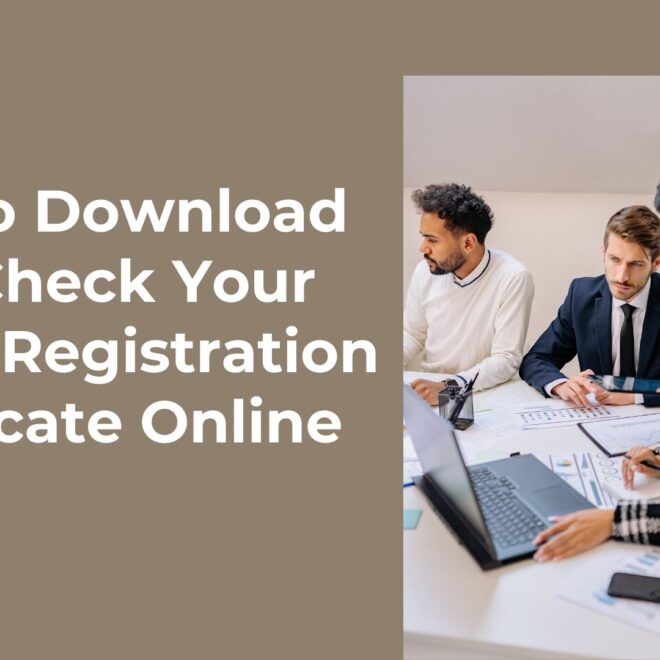 How to Download and Check Your Udyam Registration Certificate Online
