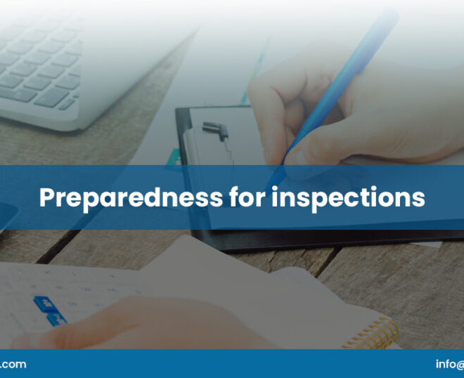 Preparedness for upcoming pharmacovigilance inspections