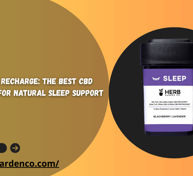 Relax, Rest, Recharge: The Best CBD Sleep Gummies for Natural Sleep Support
