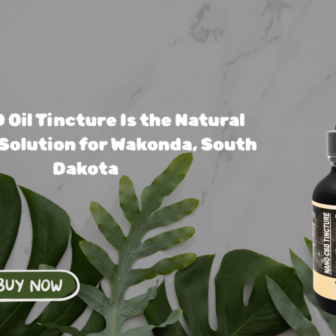 Why CBD Oil Tincture Is the Natural Wellness Solution for Wakonda, South Dakota