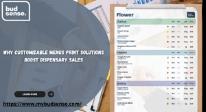 Why Customizable Menus Print Solutions Boost Dispensary Sales