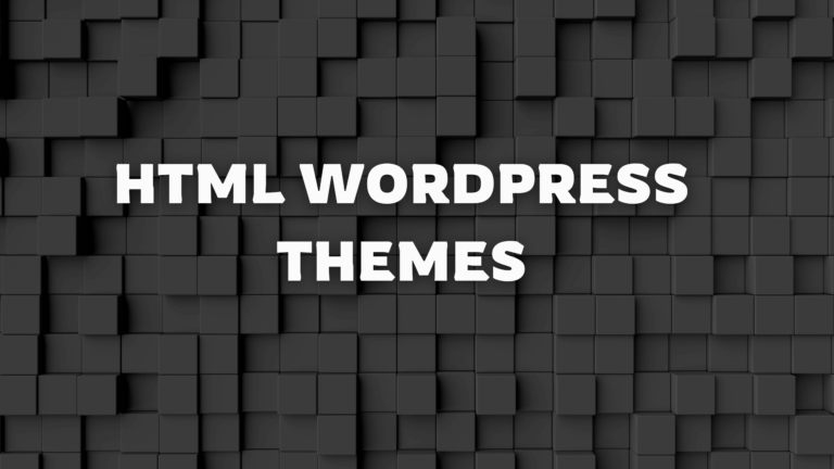 HTML Themes: Blending Code and Creativity for a Custom Experience